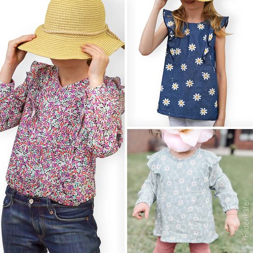Bluse - Maribell Kinder - Schnittmuster eBook