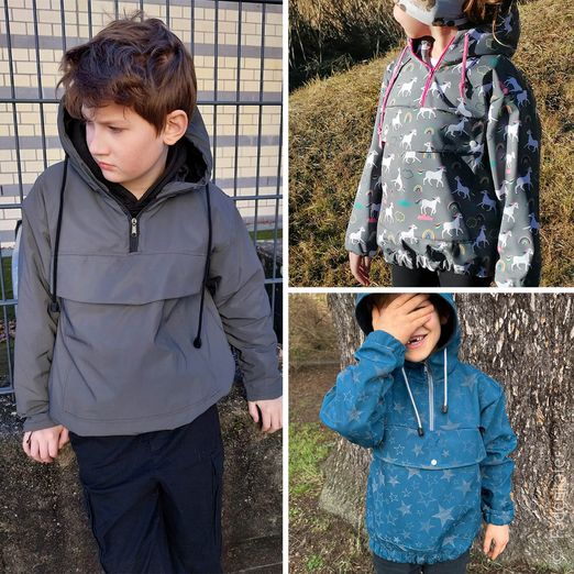 Windbreaker Kinder - Schnittmuster eBook