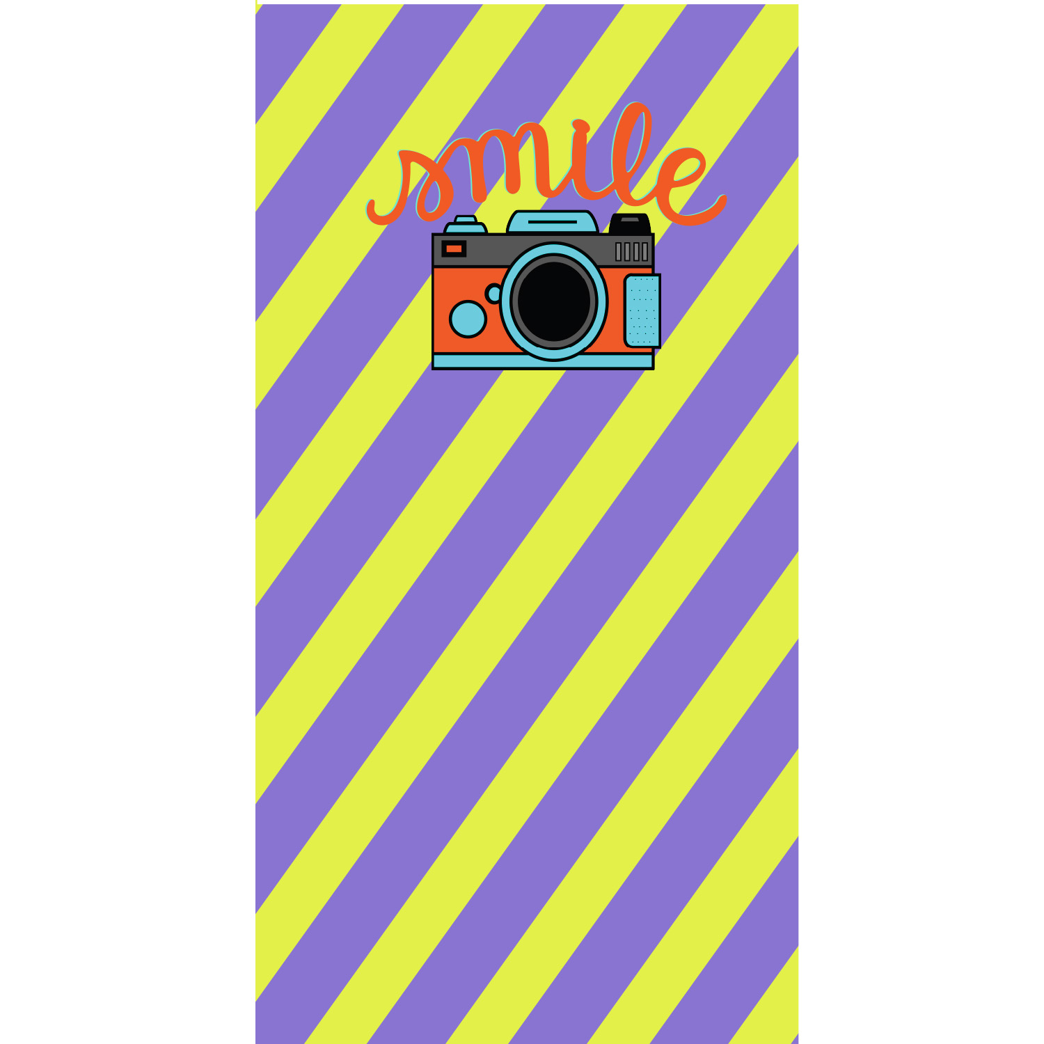 Panneau de simili synthétique par Snaply - Smile-0 Panneau de simili synthétique par Snaply - Smile-0