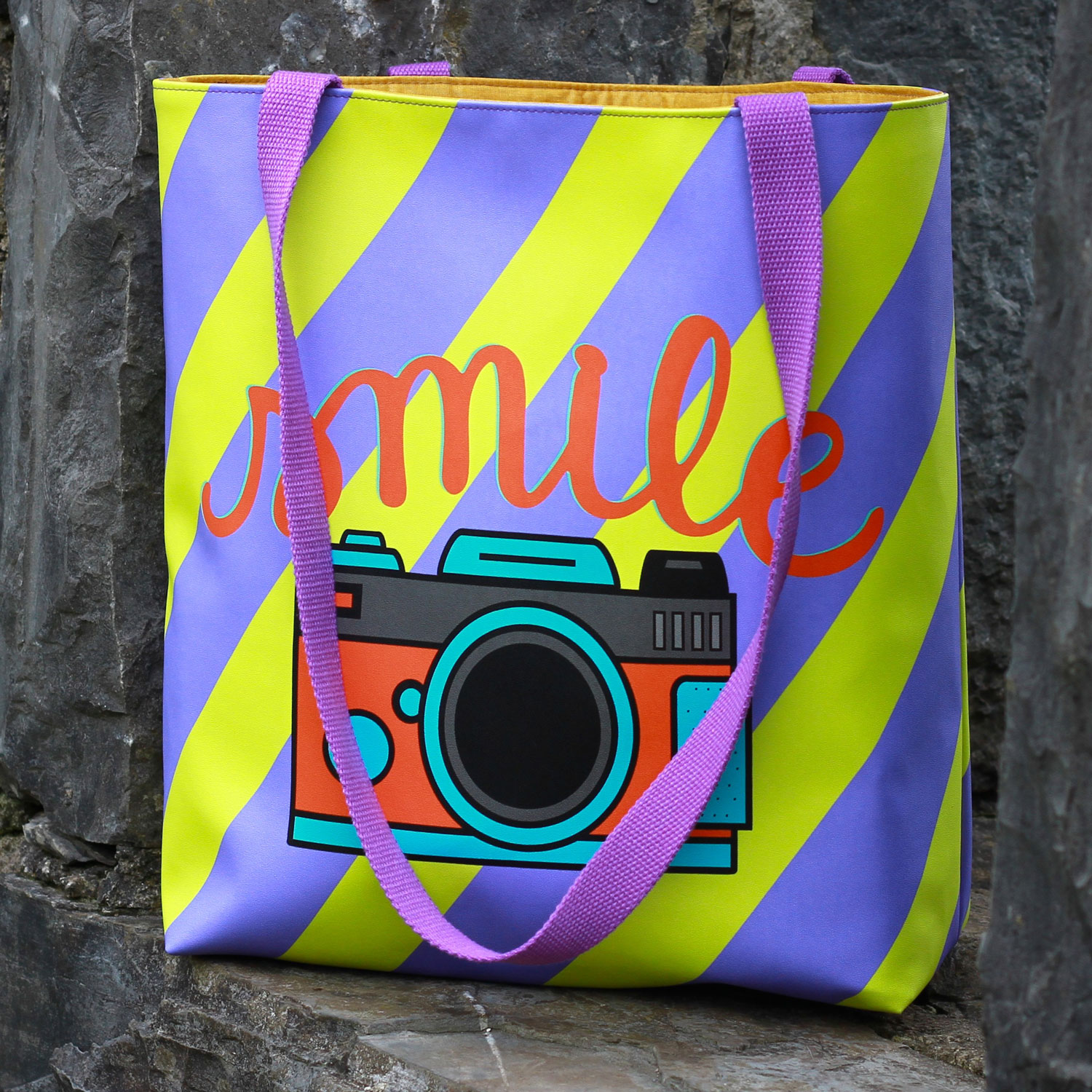 Panneau de simili synthétique par Snaply - Smile-2 Panneau de simili synthétique par Snaply - Smile-2