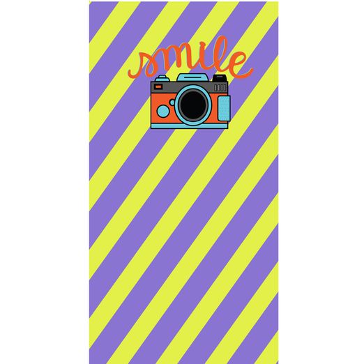 Panneau de simili synthétique par Snaply - Smile Panneau de simili synthétique par Snaply - Smile