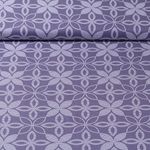 Tissu coton Gütermann - Collection brillante Fleurs Violet