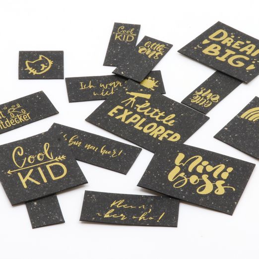 ReLeda Label Bogen - Kids - schwarz/gold