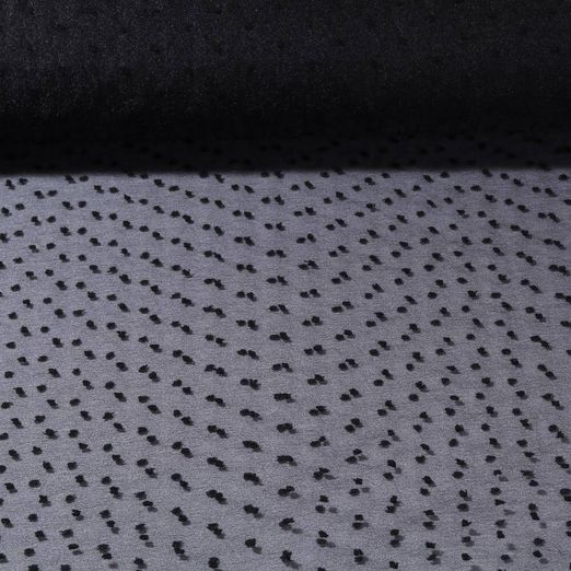Tulle plumetis - Noir