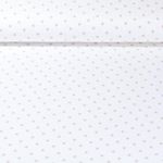 Jersey - Tissu à combiner Etoiles Ecru Bleu clair