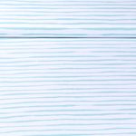 Coton Gütermann - Collection Bright Side Rayures Blanc Bleu glacier