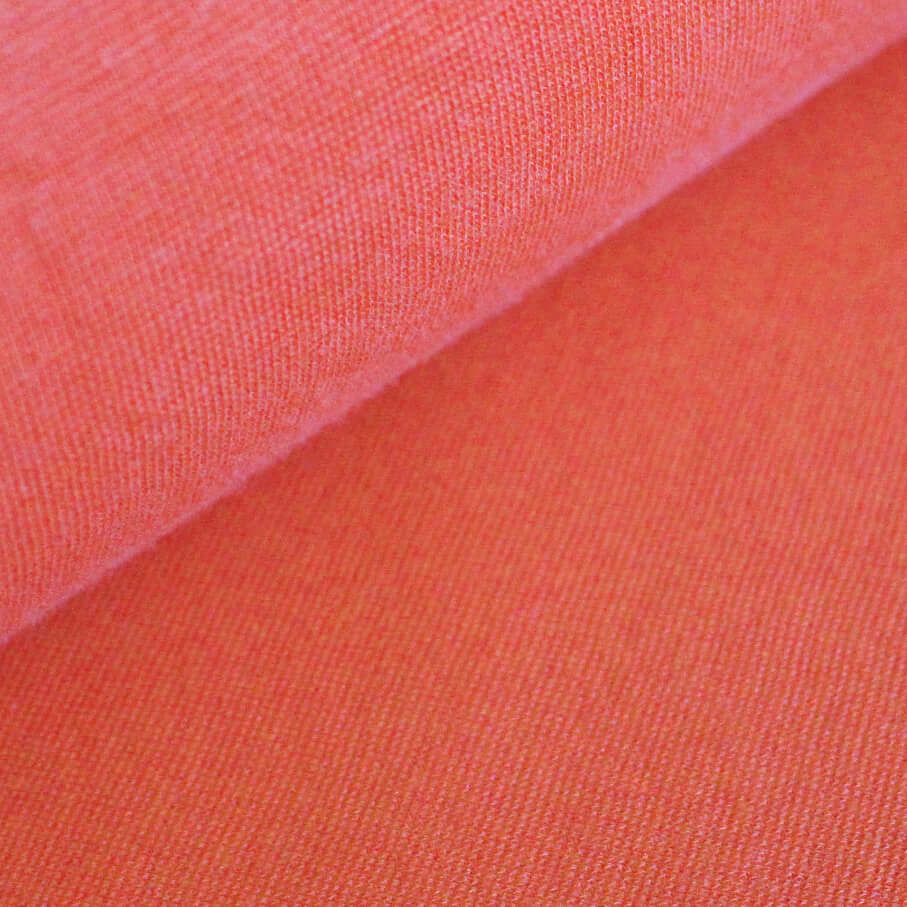Albstoffe Bio Bündchen - Uni Aragosta Orange-0 Albstoffe Bio Bündchen - Uni Aragosta Orange-0