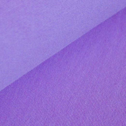 Bords côtes bio Albstoffe - Violet Glicine Uni