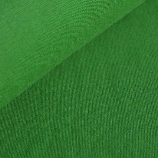 Bords côtes bio Albstoffe - Vert Verde Erba Uni
