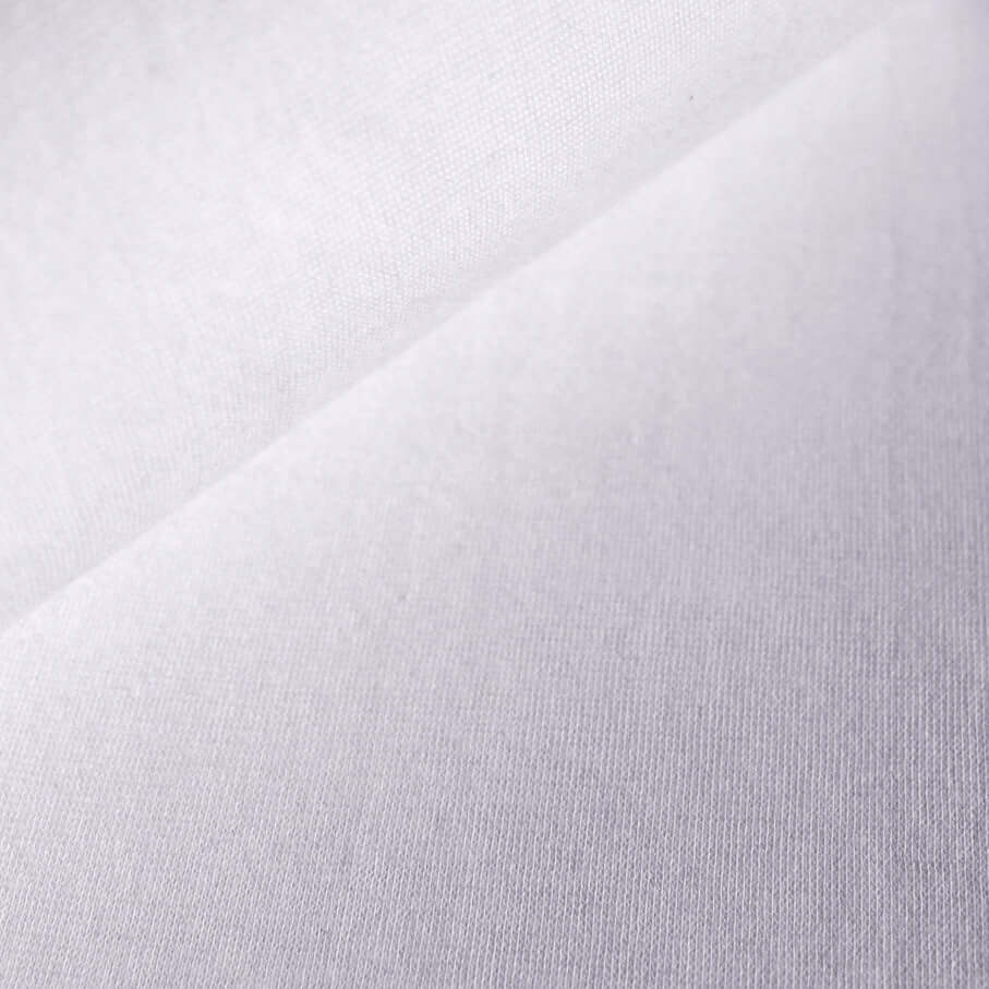 Albstoffe Bio Bündchen - Uni Weiß-0 Albstoffe Bio Bündchen - Uni Weiß-0