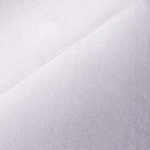 Albstoffe Bio Bündchen - Uni Weiß Albstoffe Bio Bündchen - Uni Weiß