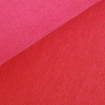 Albstoffe Bio Bündchen - Uni Azalea Pink
