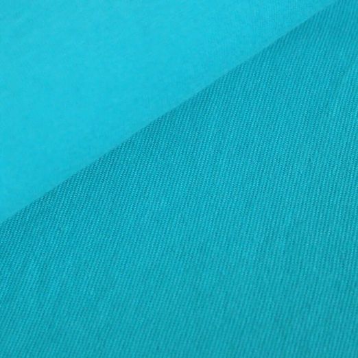 Albstoffe Bio Bündchen - Uni Türkis Albstoffe Bio Bündchen - Uni Türkis