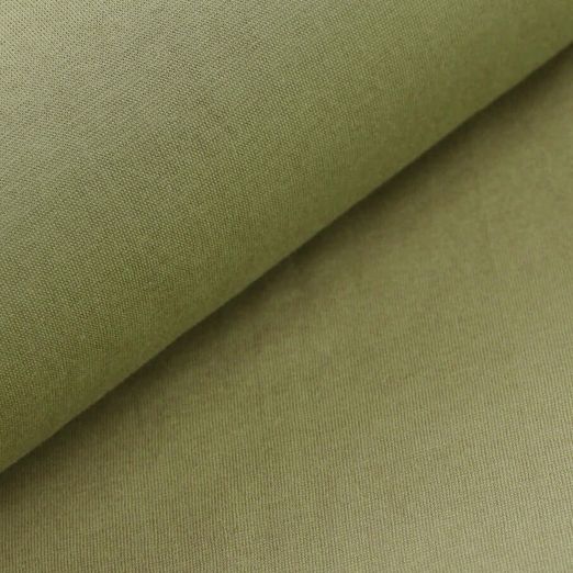 Albstoffe Bio Bündchen - Uni Caccia Grün Albstoffe Bio Bündchen - Uni Caccia Grün