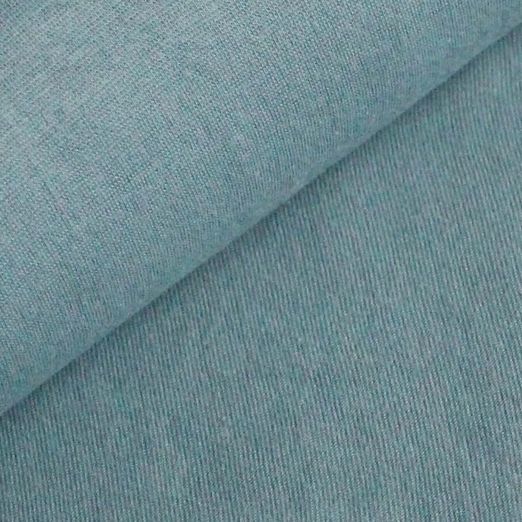 Albstoffe Bio Bündchen - Uni Garda Blau Albstoffe Bio Bündchen - Uni Garda Blau