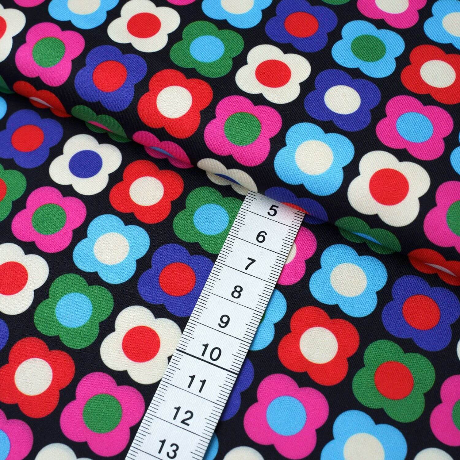 Collection Performance Albstoffe - Granny Square Noir Multicolore-1 Collection Performance Albstoffe - Granny Square Noir Multicolore-1