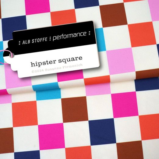 Collection Performance Albstoffe - Confettis 80s Violet