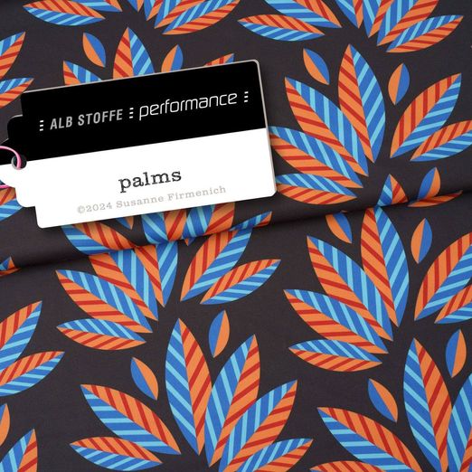 Collection Performance Albstoffe - Palmiers Noir Collection Performance Albstoffe - Palmiers Noir