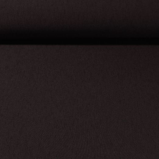 Blusen- und Kleiderstoff - Crepe Stretch Schokobraun