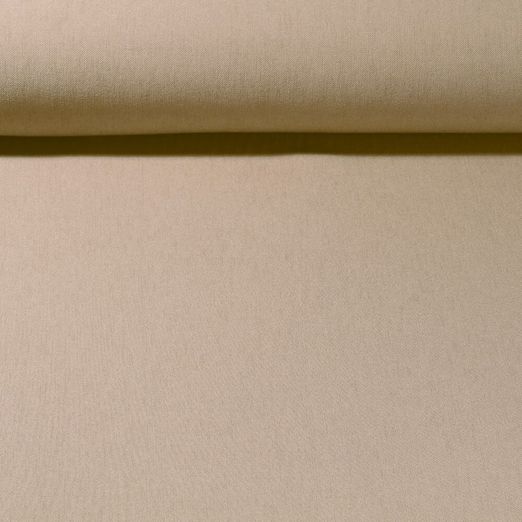 Blusen- und Kleiderstoff - Crepe Stretch Beige