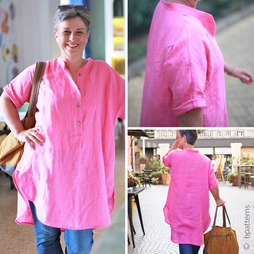Oversize Bluse - Lilia_B - Schnittmuster eBook