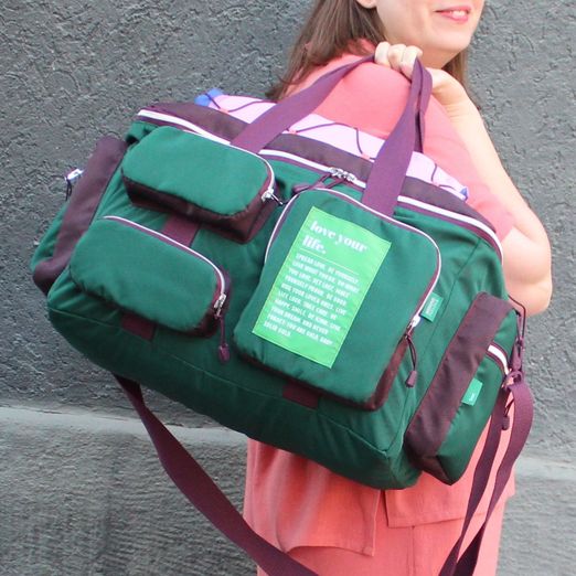 Weekender Arrivederci genäht von @nemone_loves_to_sew *Taschenstar*