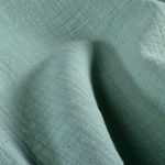 Baumwoll-Musselin Slub - Mint