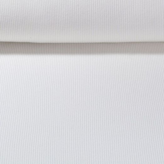 Sweat coton tricoté Nils - Blanc Uni