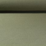Sweat coton tricoté Nils - Vert olive Uni