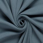 Bomullsstickad tröja - enfärgad denim