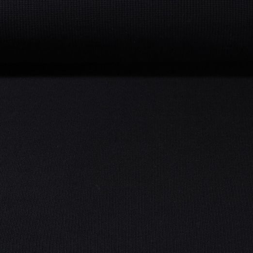 Sweat coton tricoté Nils - Noir Uni