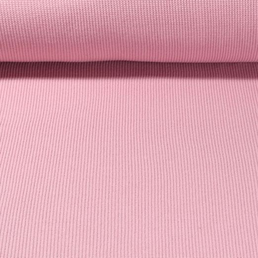 Sweat coton tricoté Nils - Rose Uni