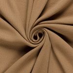 Bomullsstickad tröja - enfärgad camel Bomullsstickad tröja - enfärgad camel