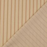 Baumwoll-Cretonne Vintage – Streifen Beige Sand Baumwoll-Cretonne Vintage – Streifen Beige Sand