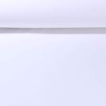 Jersey velours stretch Chilly - Blanc Uni