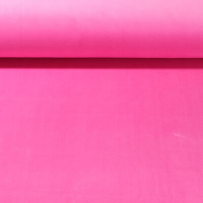 Jersey velours stretch Chilly - Fuchsia Uni