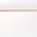Jersey velours stretch Chilly - Ecru Uni