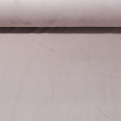 Jersey velours stretch Chilly - Taupe Uni