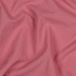 Tissu de coton délavé - Uni Rose foncé