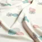 Tissu sport et maillot de bain – Ballons d'eau blancs UPF50 recyclé