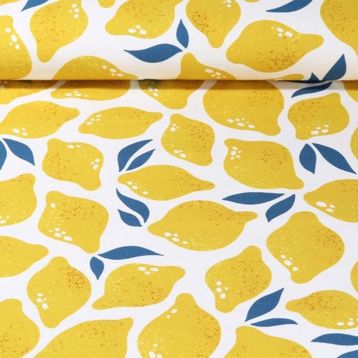 Toile canevas bio - Hamburger Liebe Impression digitale Al Lago Limone Jaune
