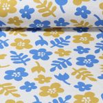 Ekologisk Jacquard Jersey - Hamburger Liebe Al Lago Salute Ljusgrå