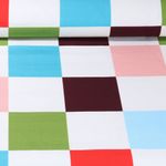 Toile canevas bio - Hamburger Liebe Impression digitale Al Lago Coperto Ecru Rouge