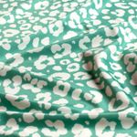 Tissu sport et maillot de bain – Impression numérique Leo Mint UPF50 Recyclé Tissu sport et maillot de bain – Impression numérique Leo Mint UPF50 Recyclé