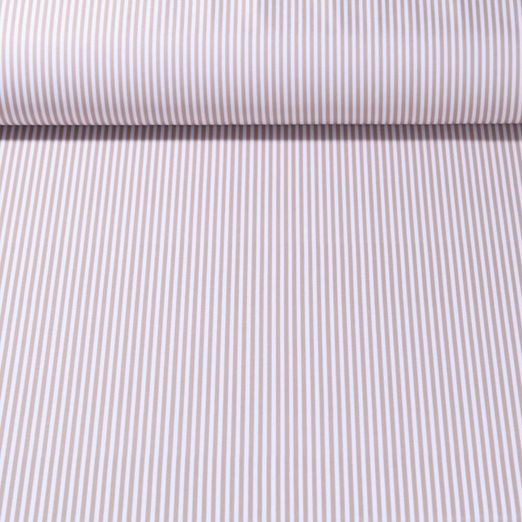 Tissu sport et maillot de bain - UPF50 Impression digitale Rayures Sable Recyclé 
