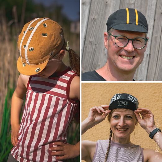 Bike Cap - Dallidalli - Schnittmuster eBook