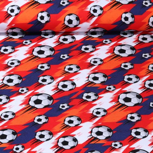 Jersey - Fußbälle Blau Orange