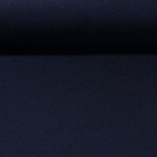 Viskosestrickjersey Madeleine - Navy Melange