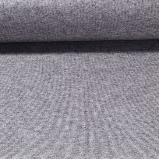 Viscose Jersey tricoté Madeleine - Mélange Gris pierre