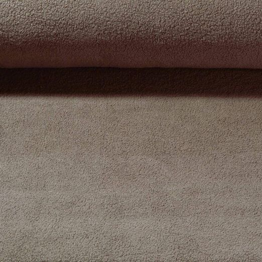 Glattes Teddyfleece Matilda - Uni Taupe